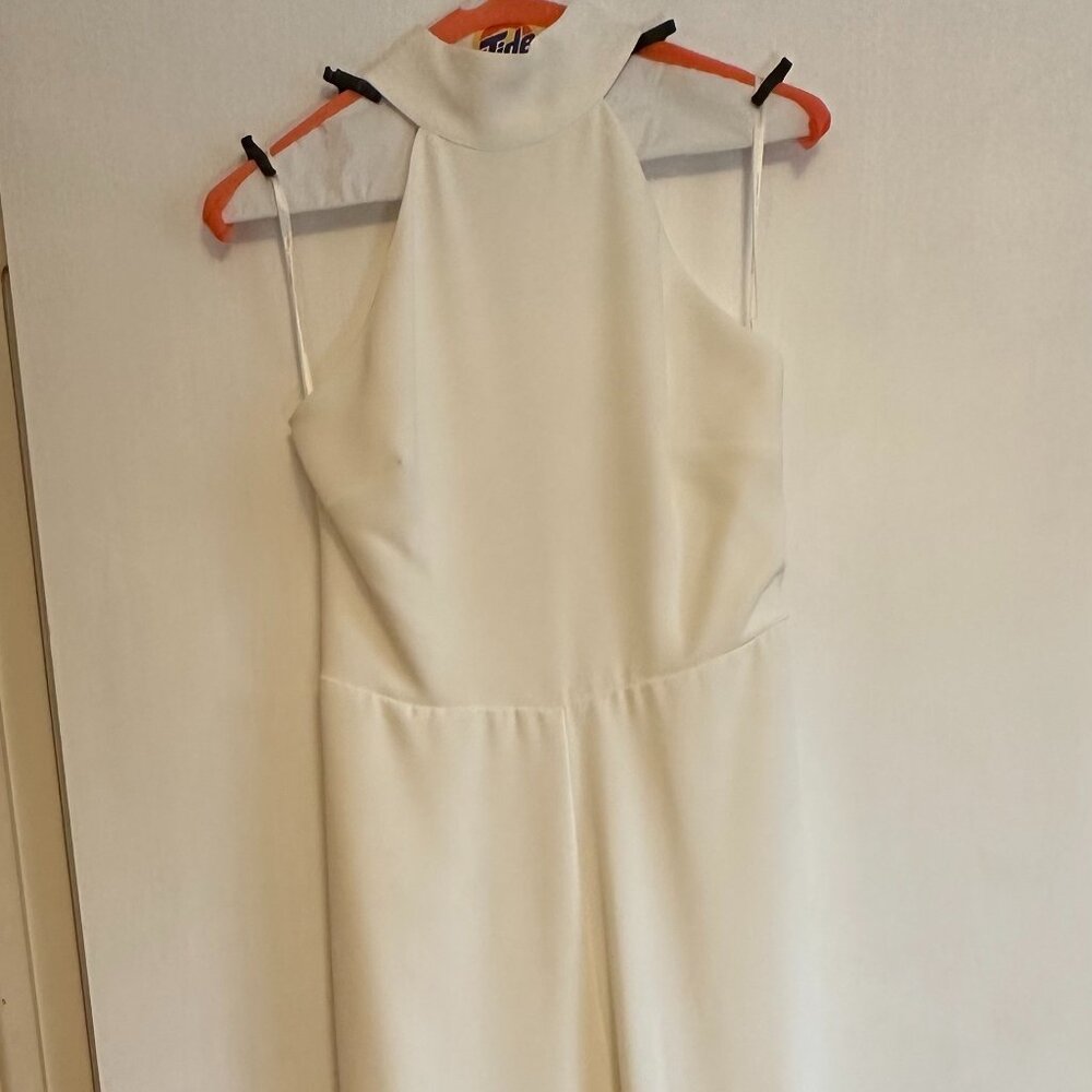 Revolve White Halter Jumpsuit - Lovers + Friends
